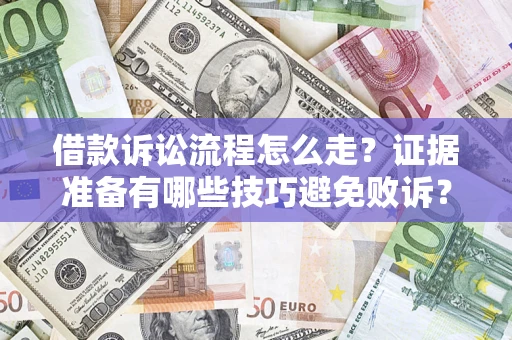 济南借款诉讼流程怎么走？证据准备有哪些技巧避免败诉？