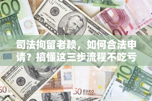 济南司法拘留老赖，如何合法申请？搞懂这三步流程不吃亏！