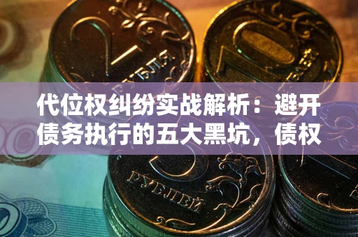 济南代位权纠纷实战解析：避开债务执行的五大黑坑，债权人必看指南