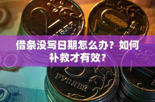 济南借条没写日期怎么办？如何补救才有效？