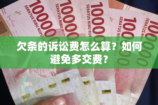 济南欠条的诉讼费怎么算？如何避免多交费？